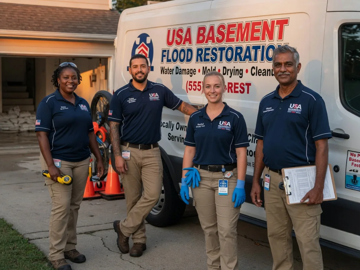 Basement Flood Cleanup company in Reinholds, PA